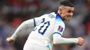 Foden, que defende a Inglaterra na Copa do Mundo 2022 - Getty Images