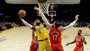 Lakers vence Pelicans na NBA - Getty Images
