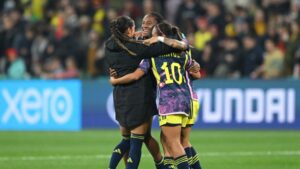 Colômbia está nas quartas de final da Copa do Mundo Feminina - GettyImages