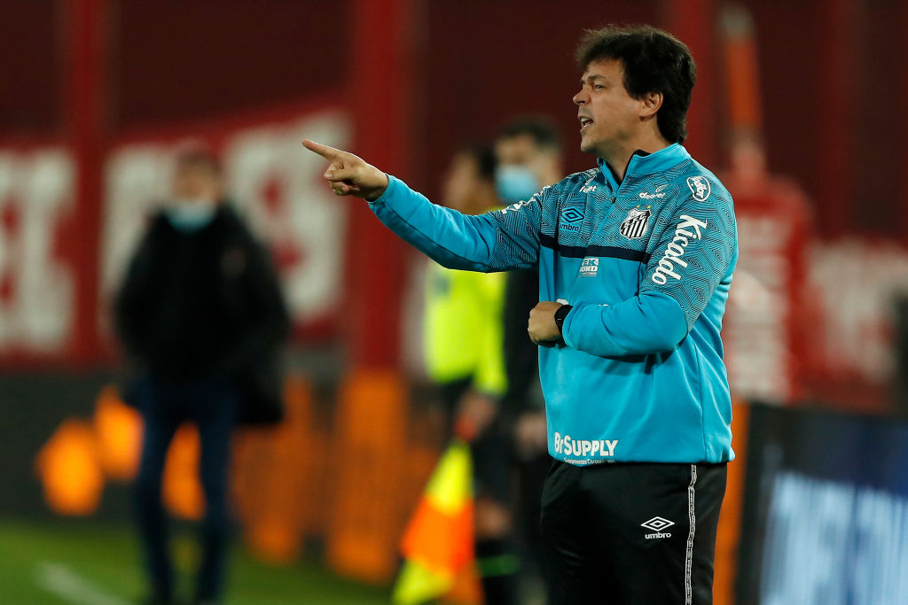 Fernando Diniz, após deixar o Santos, pode assumir o Vasco - GettyImages