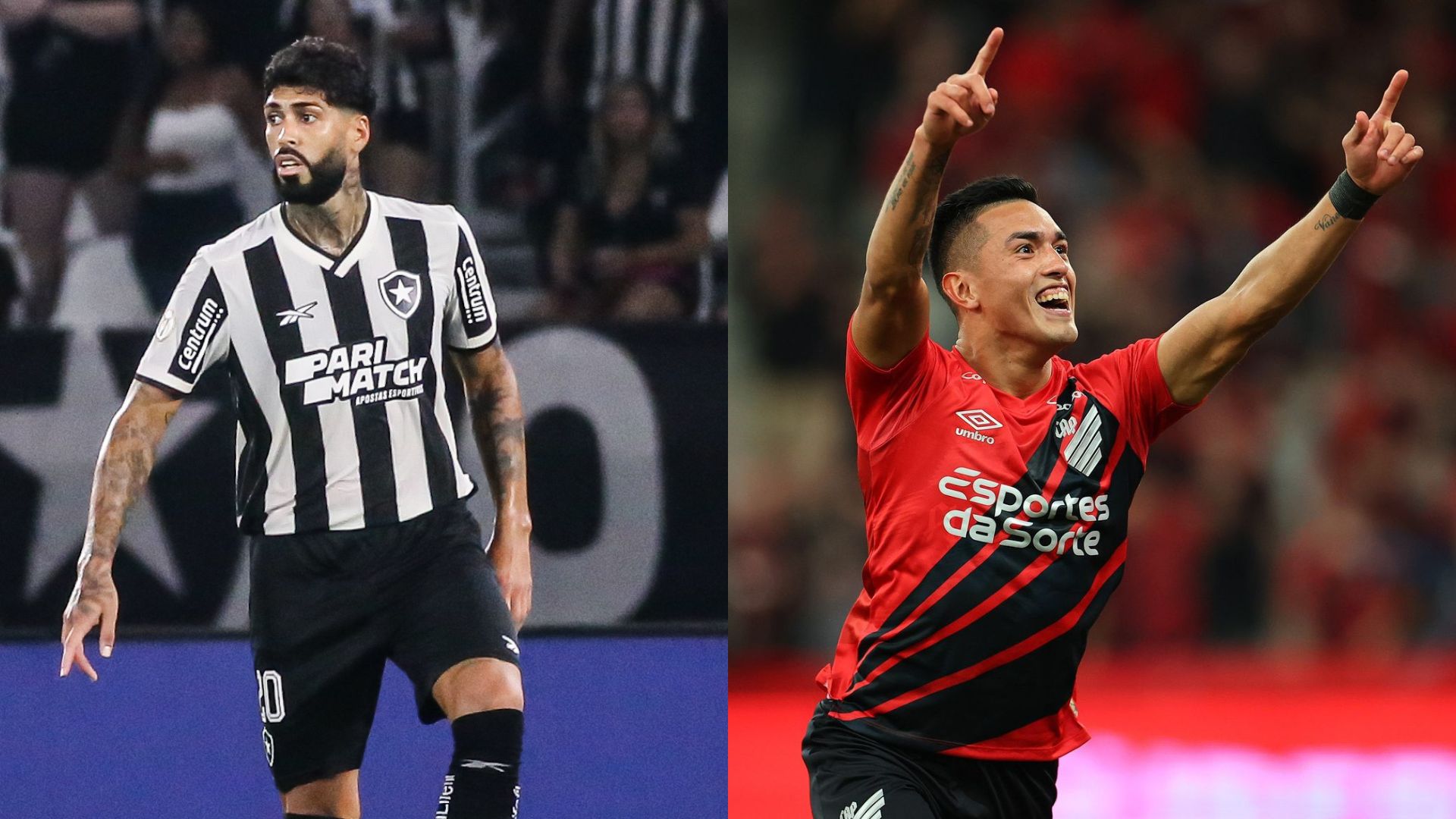 Botafogo x Athletico-PR será definido no Brasileirão - Arthur Barreto/Botafogo/Flickr/José Tramontin