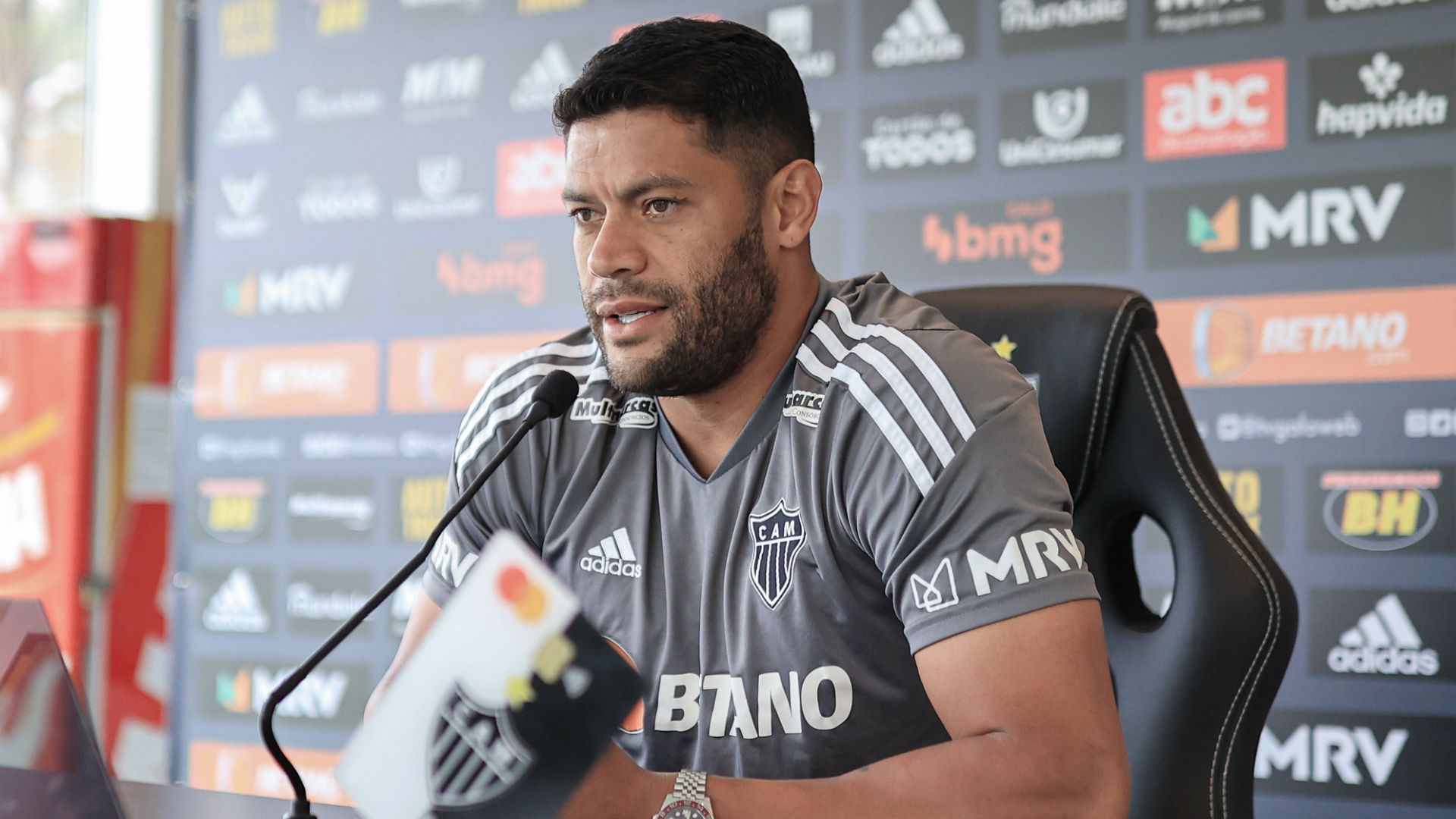 Hulk já se estranhou com Daronco algumas vezes - Pedro Souza / Atlético / Flickr