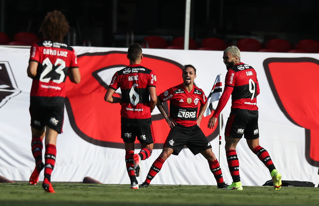Flamengo não tomou conhecimento do São Paulo - GettyImages