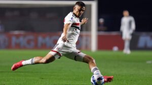 Pablo Maia, volante do São Paulo - Getty Images