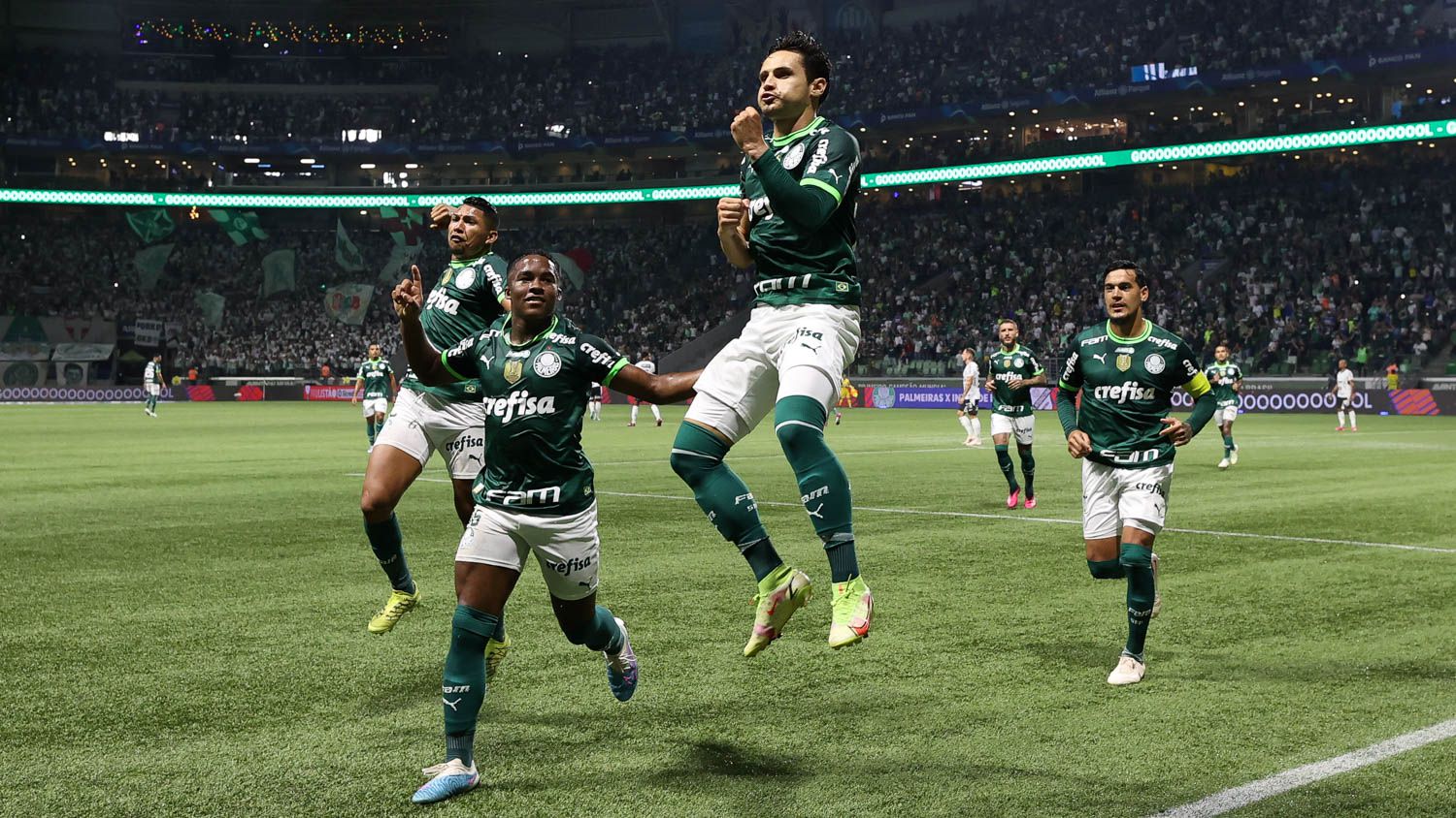 Palmeiras divulga time titular para jogo contra o Corinthians - Cesar Grecco/ Palmeiras/ Flickr