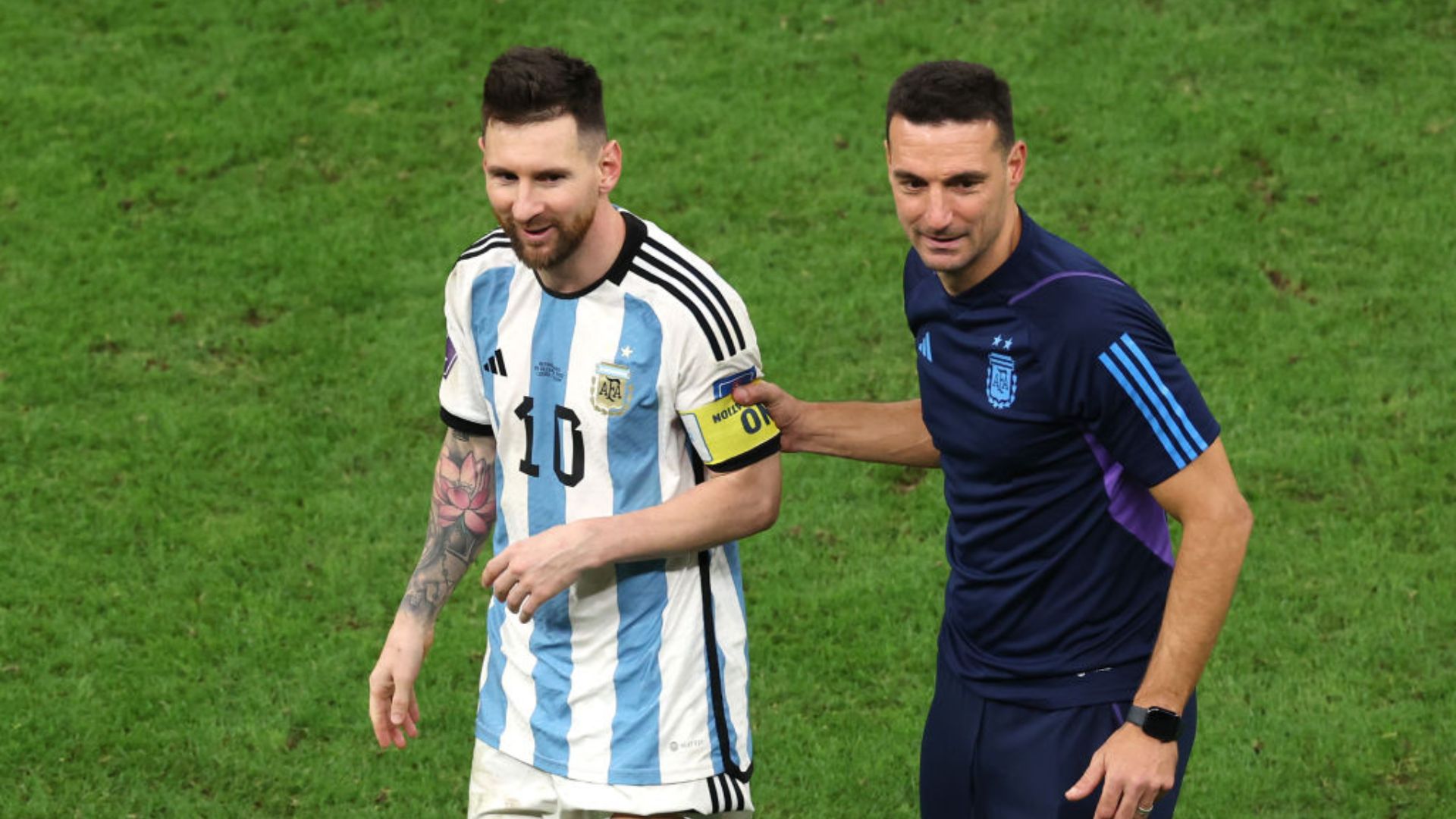 Messi está com moral sob o comando de Scaloni - GettyImages