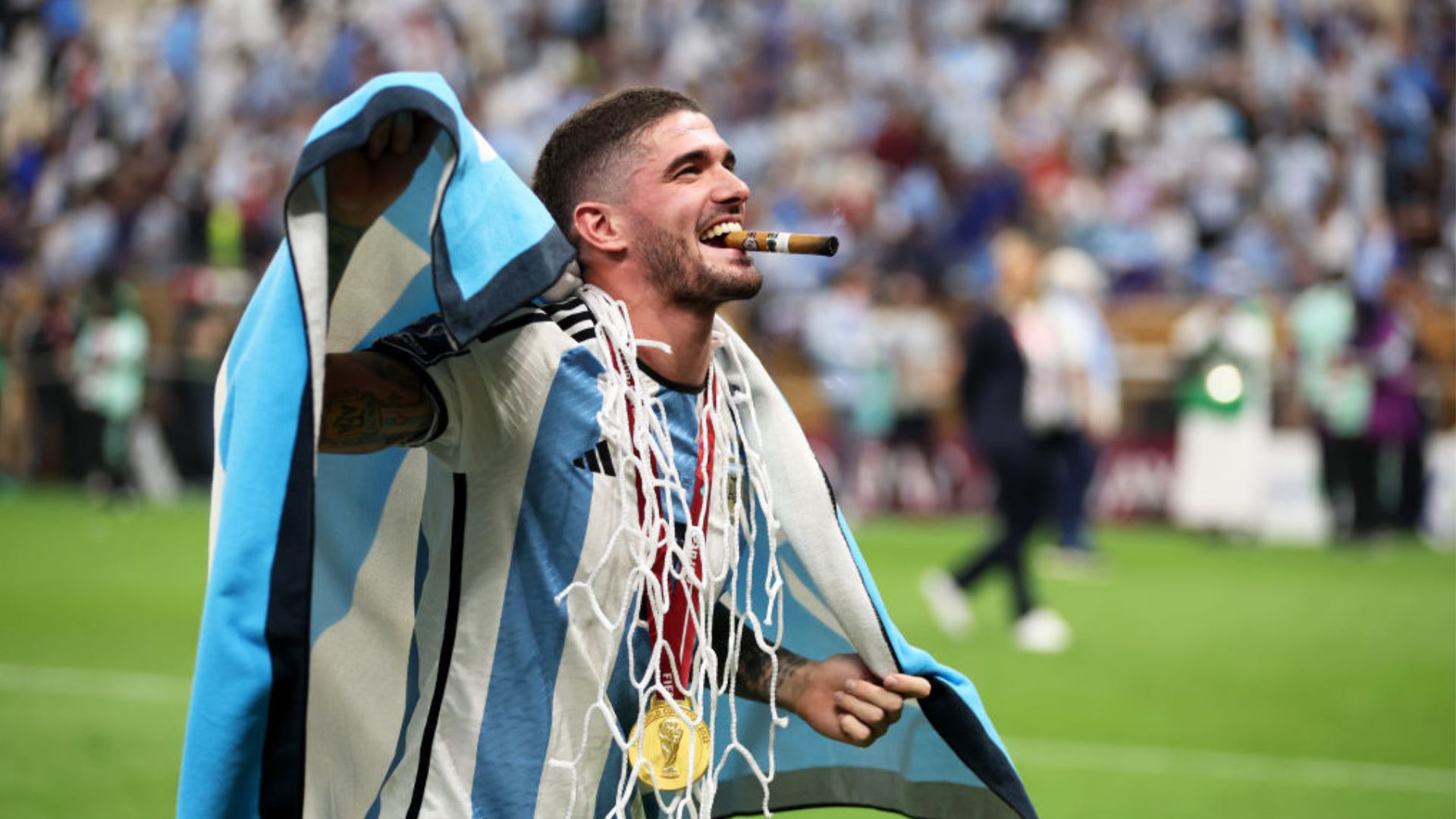 Rodrigo De Paul foi um dos destaques da Argentina na Copa do Mundo - GettyImages