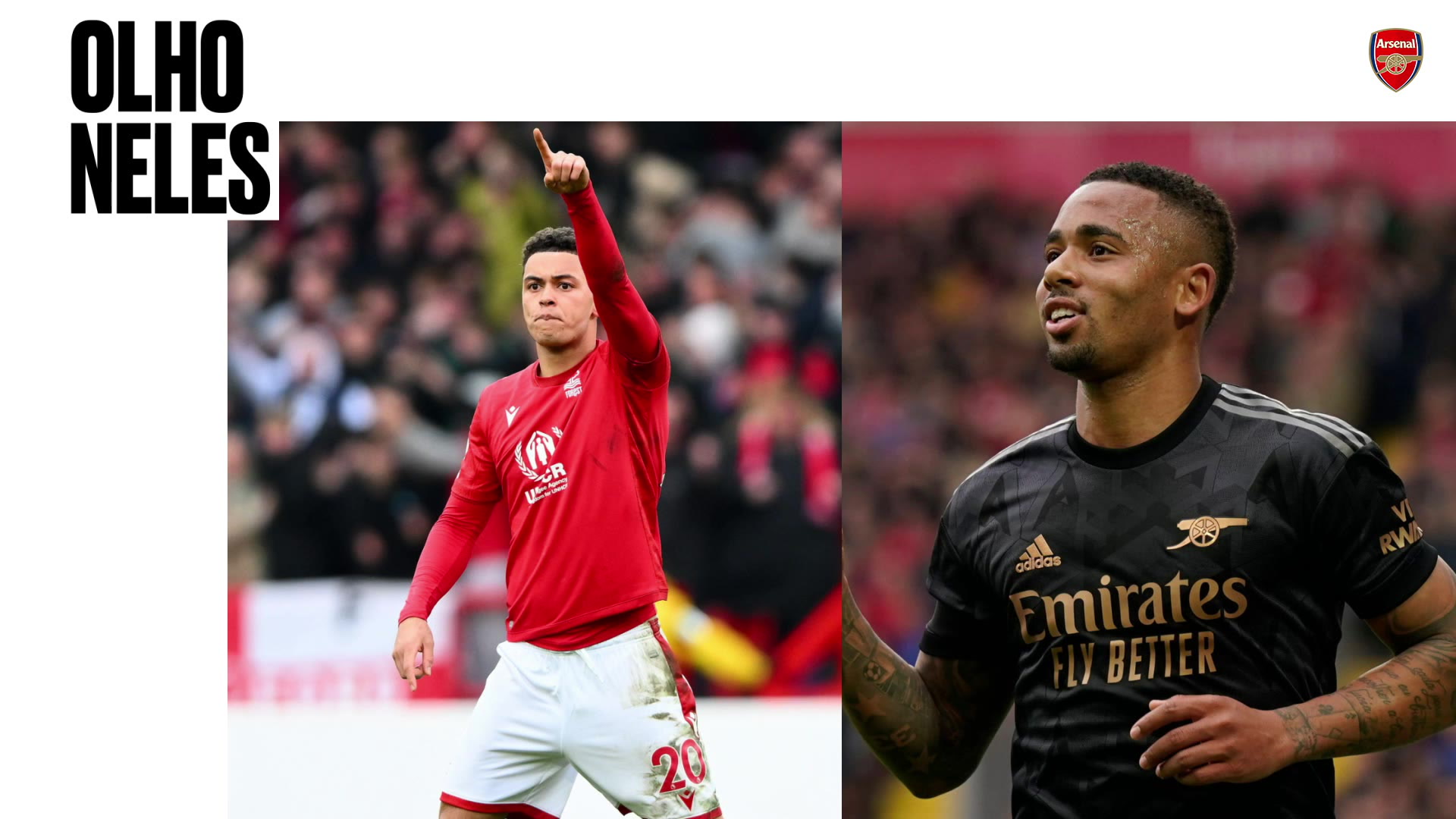 Nottingham Forest x Arsenal agita a disputa da 37ª rodada - Reprodução / One Football