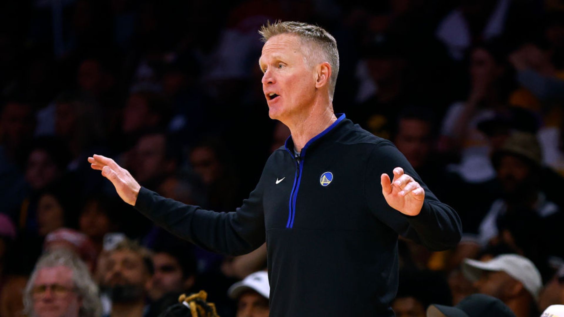 Steve Kerr não jogou a culpa da derrota para a arbitragem - GettyImages