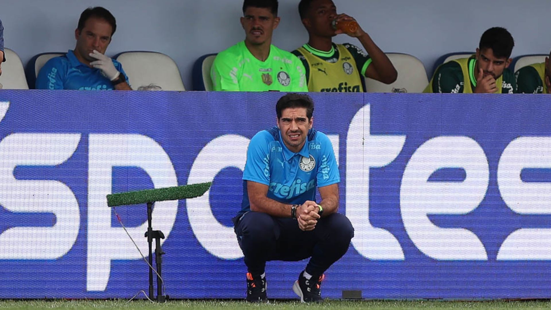 Abel Ferreira segue tendo problemas com a imprensa - Cesar Greco / Palmeiras / Flickr