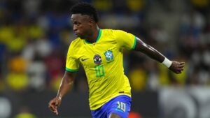 Vini Jr., atual camisa 10 da Seleção Brasileira - Getty Images