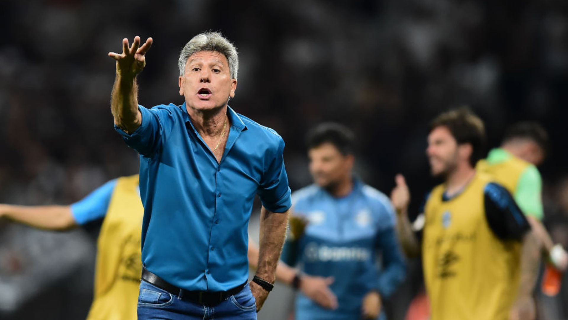 Grêmio esbravejou contra o árbitro Wilton Pereira Sampaio - GettyImages