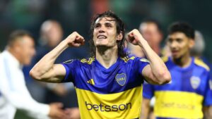 Cavani balançou as redes no Allianz Parque - Getty Images