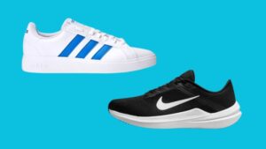 Confira alguns tênis de marcas como Nike e Adidas com boas avaliações e disponíveis com desconto na promoção de Dia dos Pais no Mercado Livre - Créditos: Reprodução/Mercado Livre
