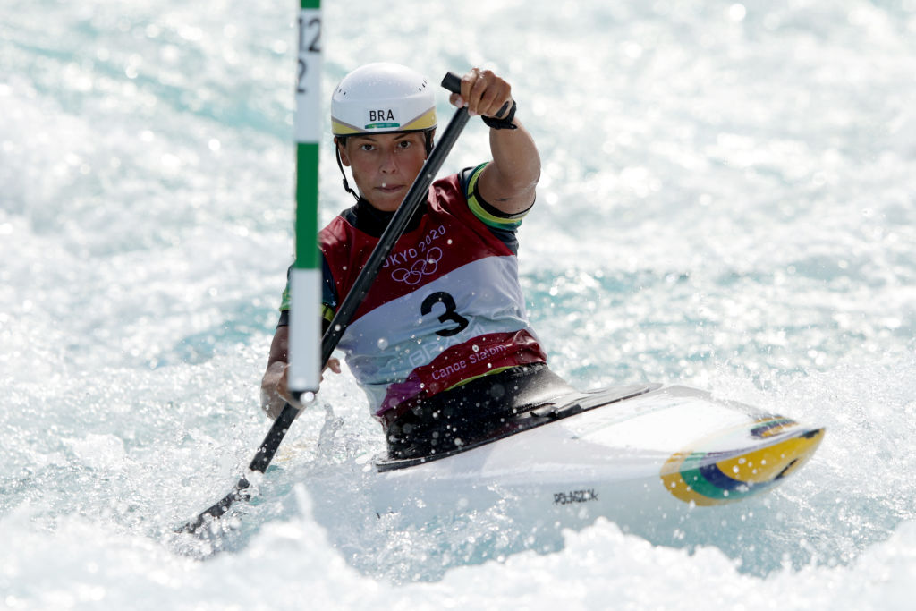 Na final das Olimpíadas, Ana Sátila representou o Brasil na Canoagem Slalom - GettyImages