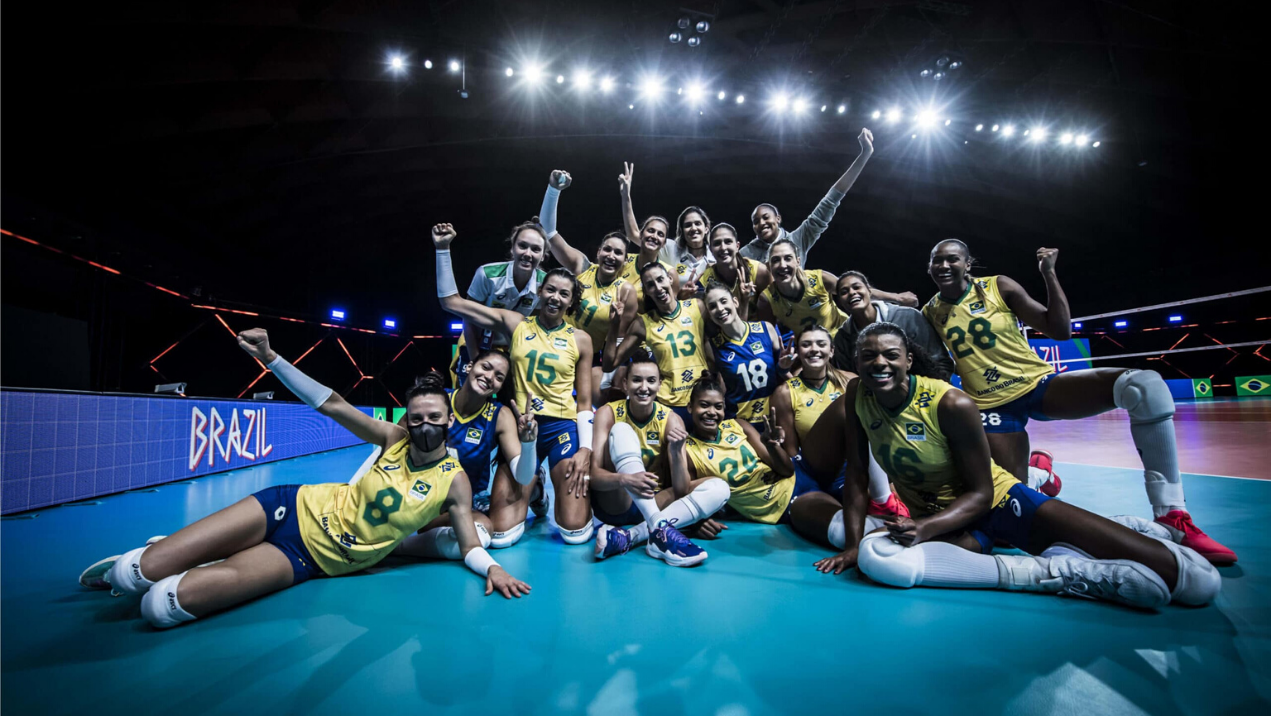 Brasil e Polônia duelaram na Liga das Nações de Vôlei Feminino - Divulgação / FIVB / Fotos Públicas