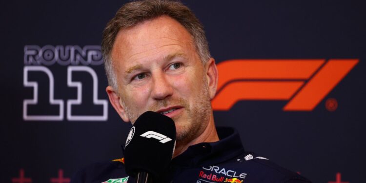 Christian Horner, da RBR, na F1 (Crédito: Getty Images)