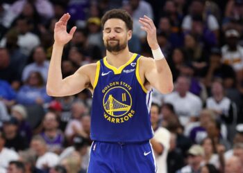 Klay Thompson nos Warriors (Crédito: Getty Images)