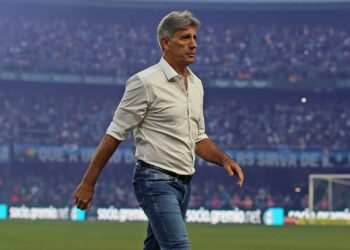 Renato Portaluppi, técnico do Grêmio (Crédito: Getty Images)