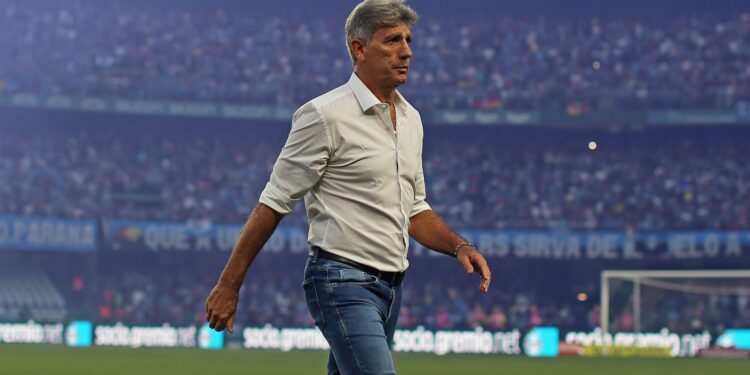 Renato Portaluppi, técnico do Grêmio (Crédito: Getty Images)
