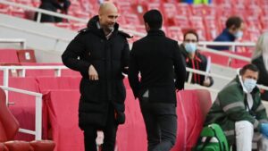 Manchester City e Arsenal acumulam frustrações no mercado da bola por Declan Rice - GettyImages