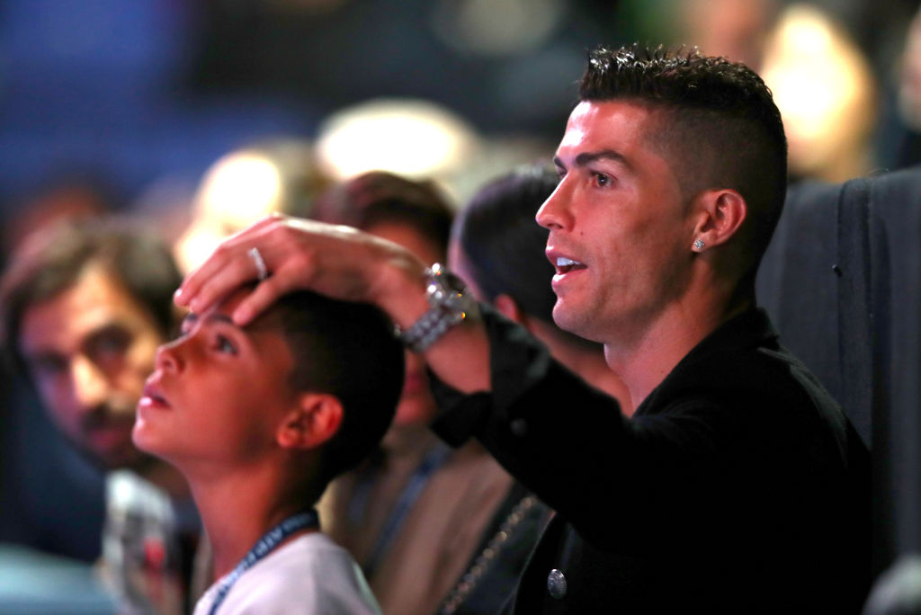 O filho de CR7 joga na equipe juvenil da Juventus - Getty Images
