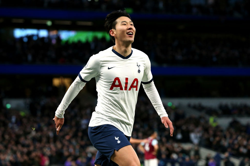 Son é o segundo jogador com mais assistências na temporada atual da Premier League - Getty Images