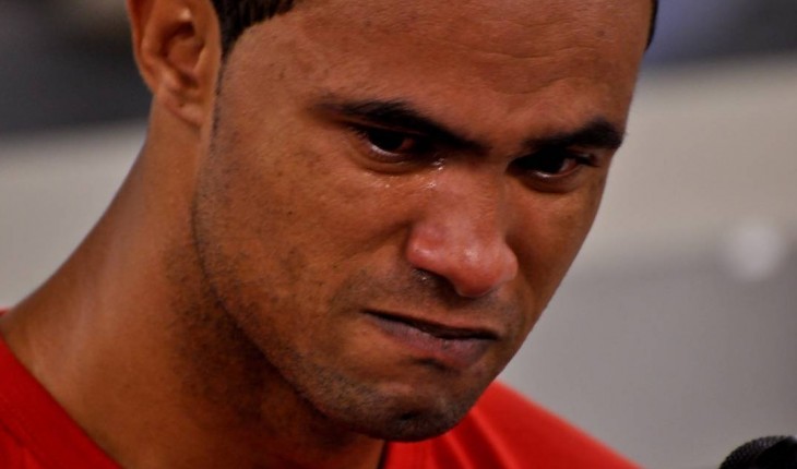 Goleiro Bruno voltou a falar sobre o caso envolvendo Eliza Samúdio - Transmissão Record TV