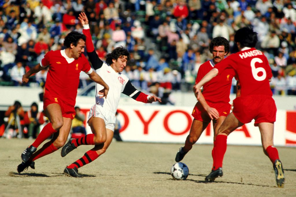 Zico era o capitão do time do Flamengo e foi eleito o melhor jogador da competição - Getty Images