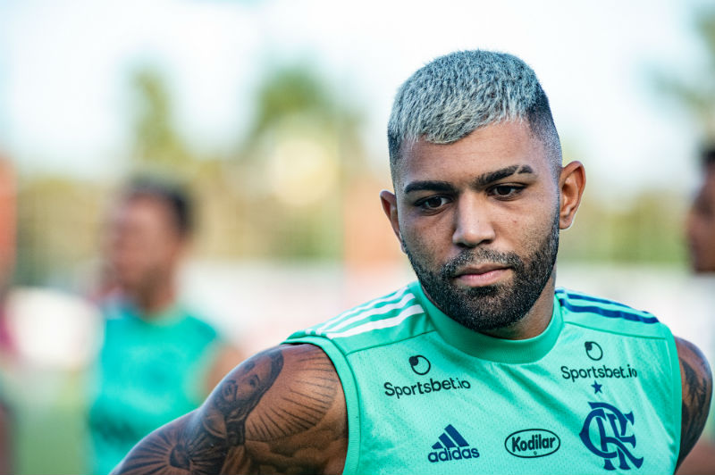 Gabigol alerta sobre o coronavírus - Alexandre Vidal / Flamengo