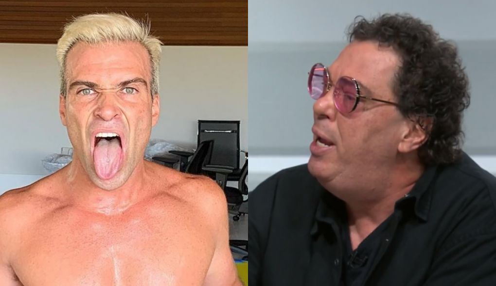 O ex-global detonou Casagrande - Instagram / Transmissão / SporTV
