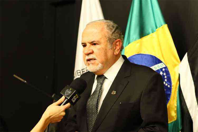 Presidente do Conselho do Atlético-MG, Castellar Guimarães Filho, pediu o cancelamento da reunião - Divulgação/Atlético-MG