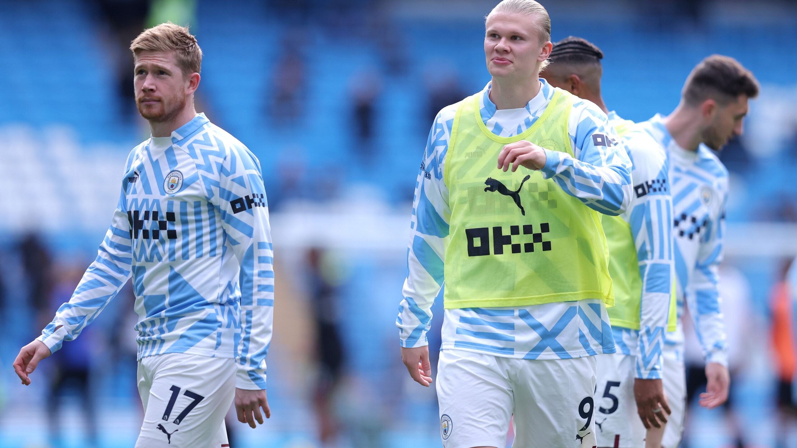 De Bruyne exalta Haaland no Manchester City - Getty Images