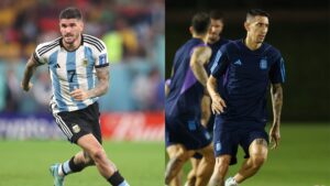 De Paul e Di María podem reforçar a Argentina contra a Holanda - Getty Images