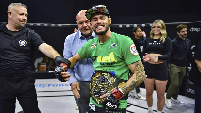 Brasileiro conquistou o título na última sexta - LFA