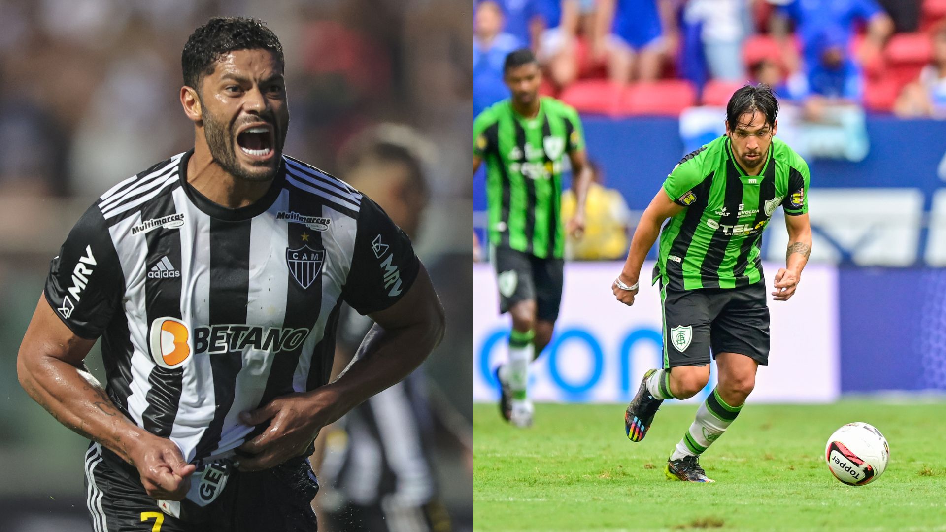 Atlético-MG e América-MG pelo Campeonato Mineiro - Flickr Atlético / Pedro Souza / Flickr América / Mourão Panda