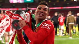 Casemiro se tornou em um dos destaques do United - Getty Images