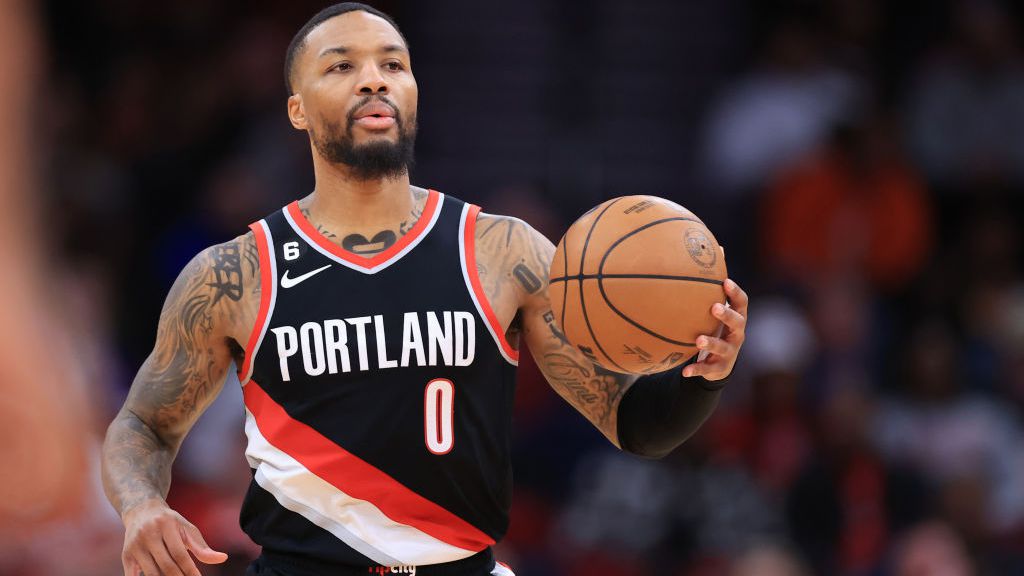 Damian Lillard, astro da NBA pelo Portland Trail Blazers - Getty Images