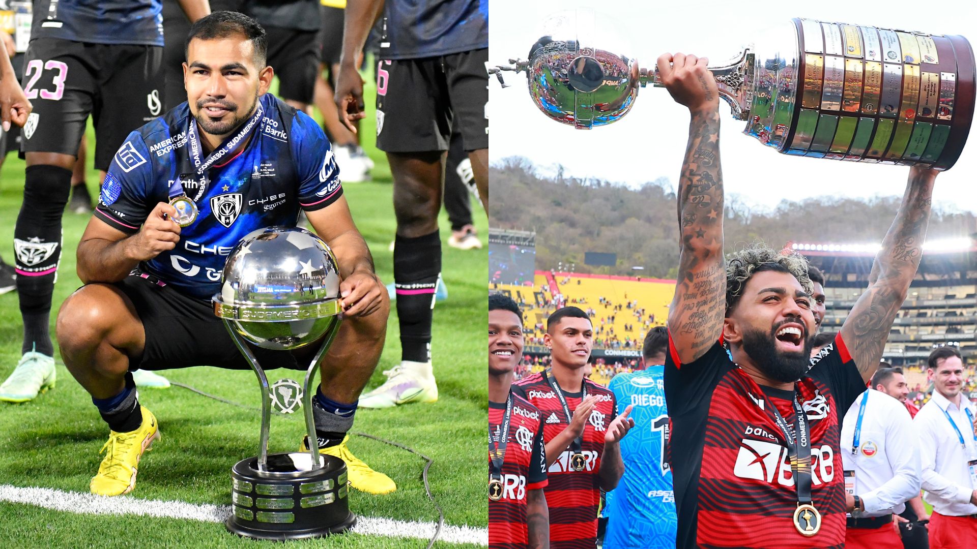 Independiente Del Valle e Flamengo pela Recopa - Getty Images