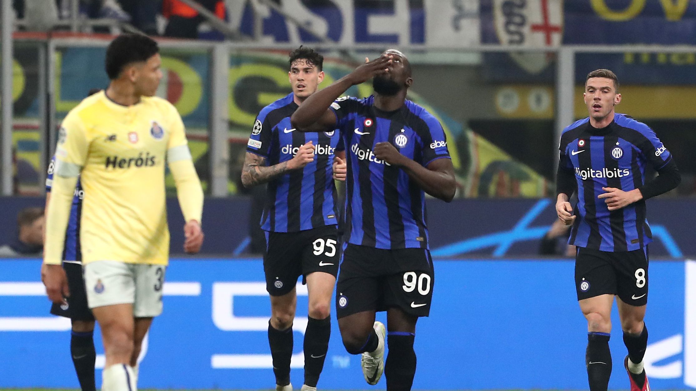 Inter vence Porto com gol de Lukaku nos últimos minutos - Getty Images