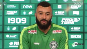 Após falha, Muralha é emprestado pelo Coritiba - Reprodução/ Coritiba TV
