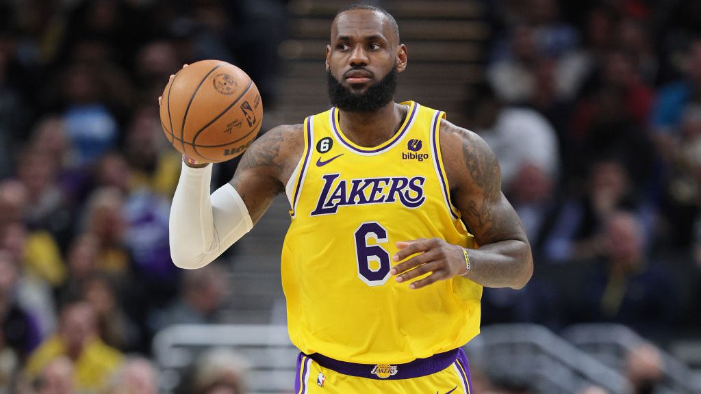 LeBron James quer bater recordes com a camisa dos Lakers na NBA - GettyImages