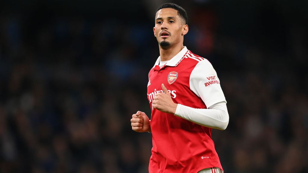 Saliba exaltou o momento que está vivendo no Arsenal - Getty Images