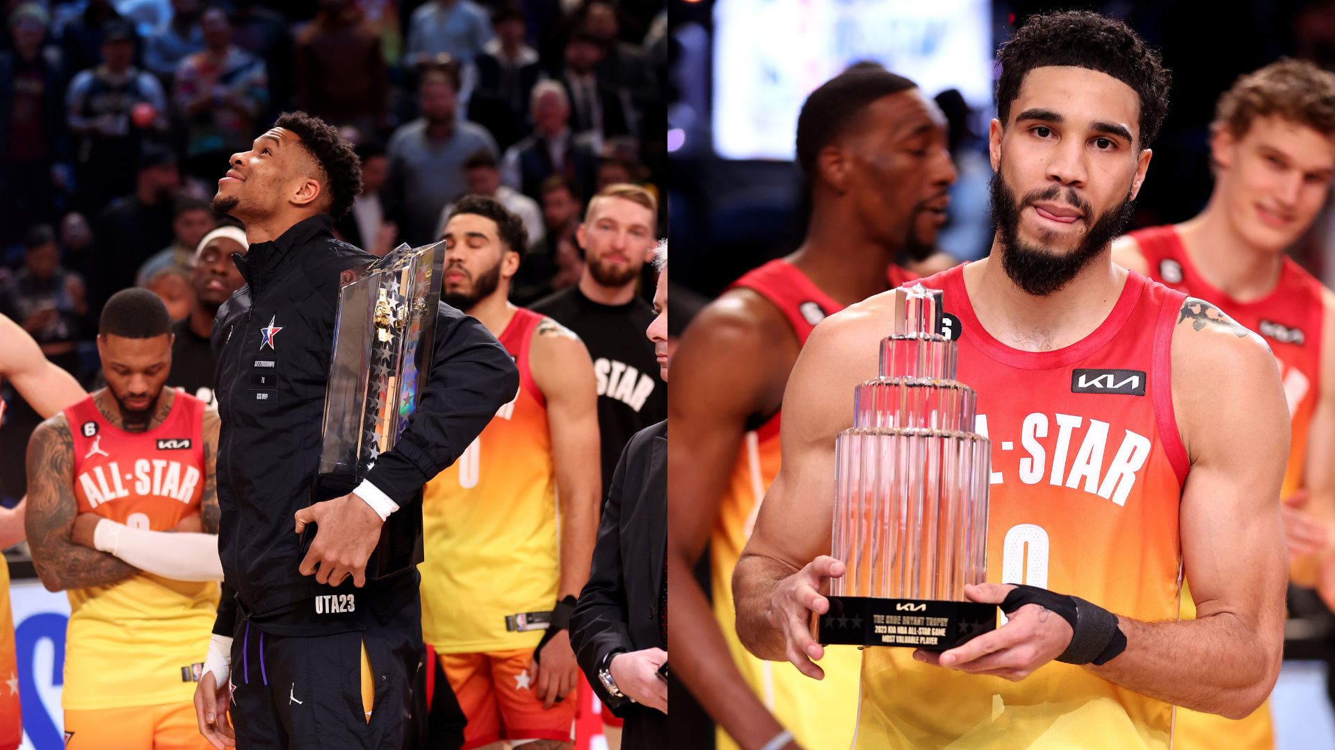 Time Giannis vence, e Tatum quebra recorde - Getty Images