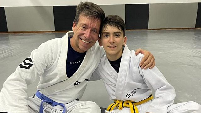 Dr. Paulo Prates é aluno da academia de Zé Mario Sperry - Arquivo pessoal
