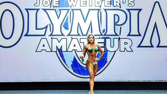 Andreia Tokutake foi vice-campeã do Mr. Olympia - Arquivo Pessoal