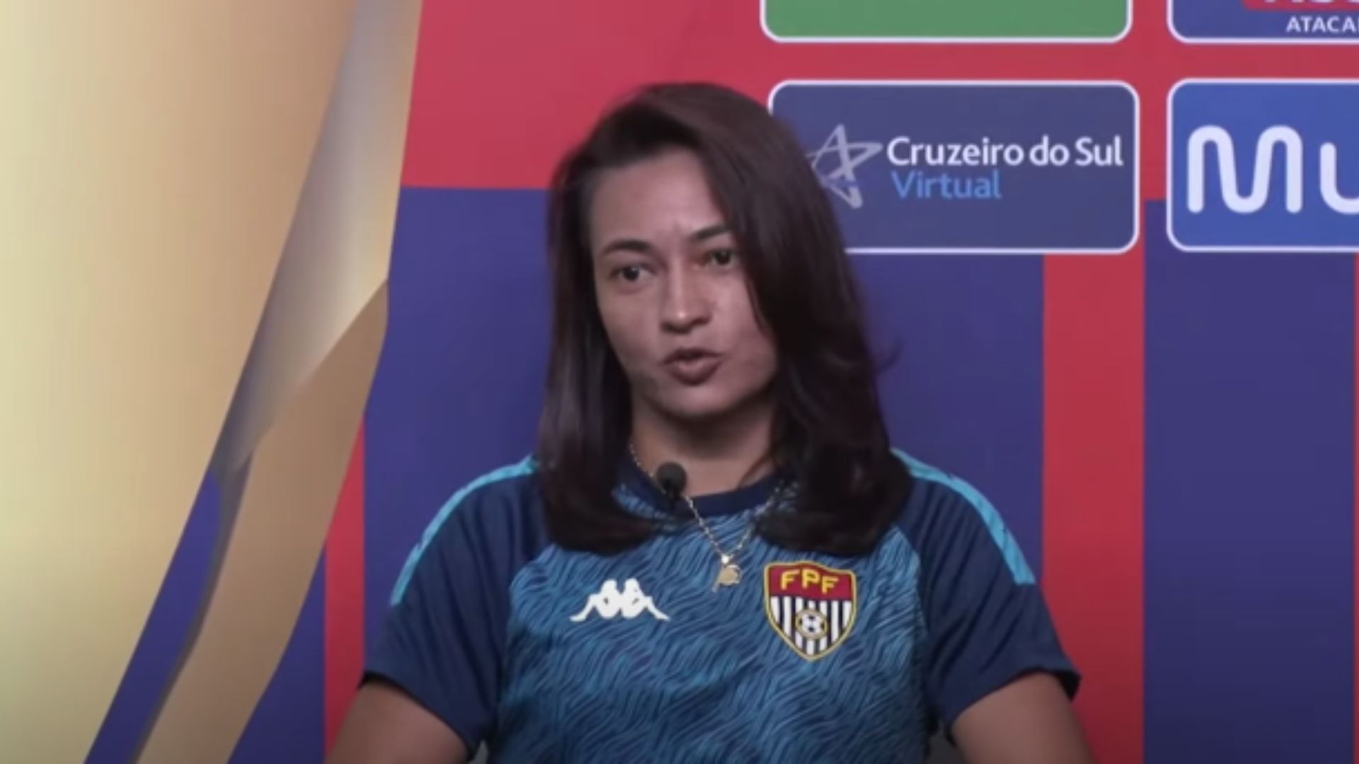 Edina será primeira árbitra em final do Paulista - Reprodução Paulistão