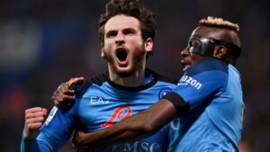 Kvara se tornou um perigoso driblador no futebol europeu - Getty Images