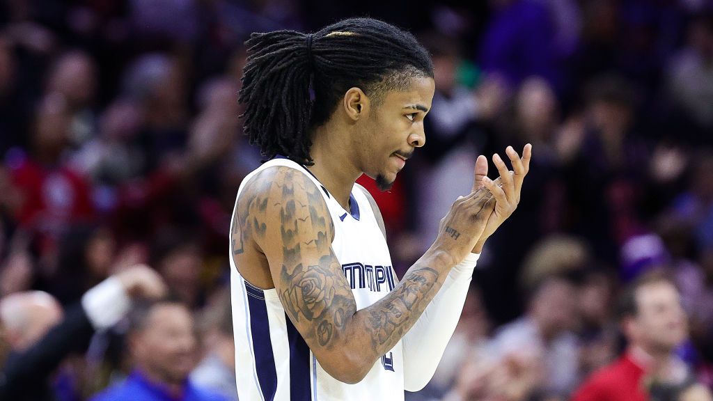 Loge do Grizzlies, Ja Morant quebra o silêncio sobre polêmica com arma - GettyImages