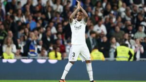 Militão deixou a sua marca na vitória do Real Madrid contra Celta de Vigo na La Liga - GettyImages